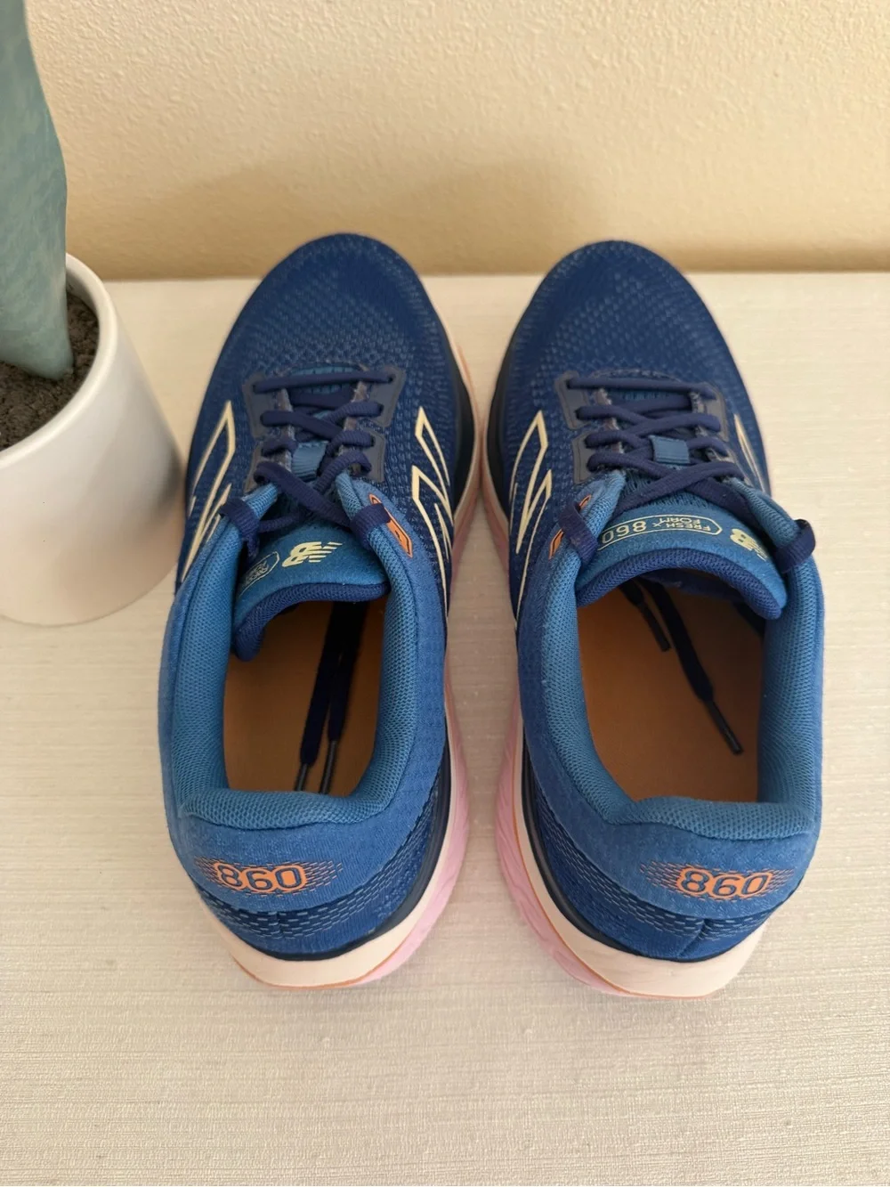 New Balance Blue Running Shoes - Fresh Foam 860